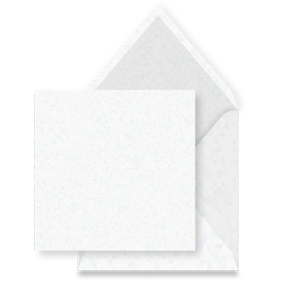 Wit envelop