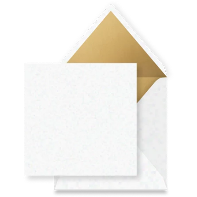 Oudroze goud inlay envelop