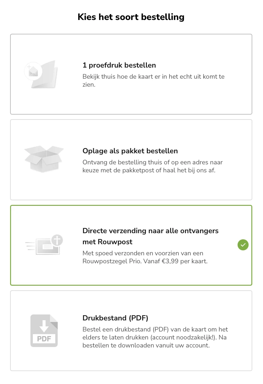 rouwpost